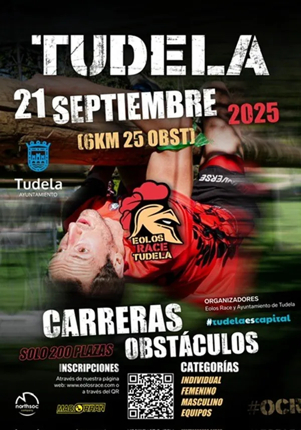 Cartel oficial de Eolos Race Tudela 2025